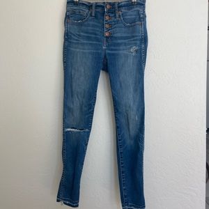 Madewell 10” High Rise Jeans